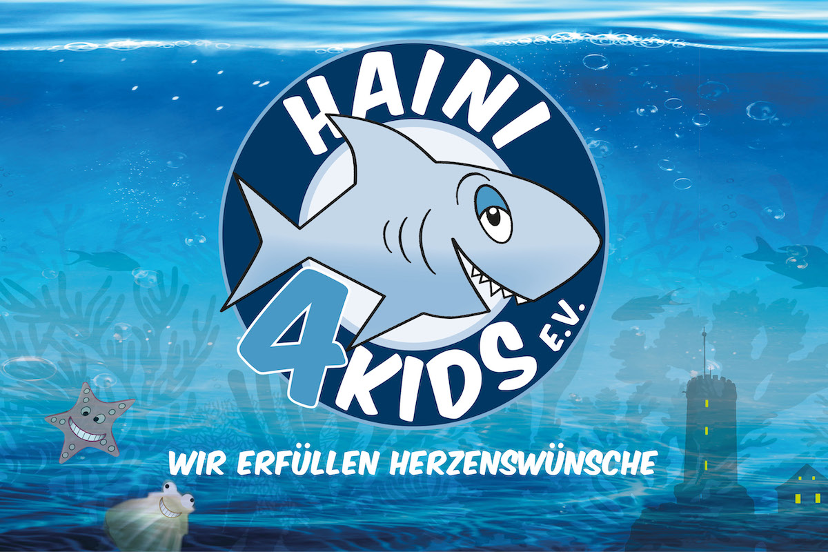 Haini4Kids Herzenswünsche erfüllen HAINI4KIDS Verein Bielefeld Kinder Wunsch Herzenswunsch Spende Jorewitz Immobilien Logo